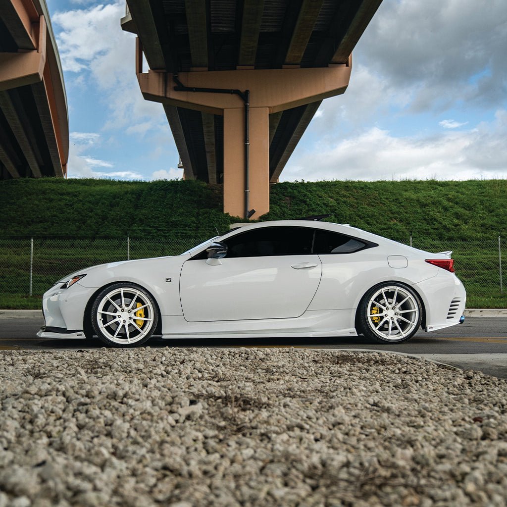 NIA Side Skirt Splitter Lip for: Lexus RC (2015-25) - Image 8