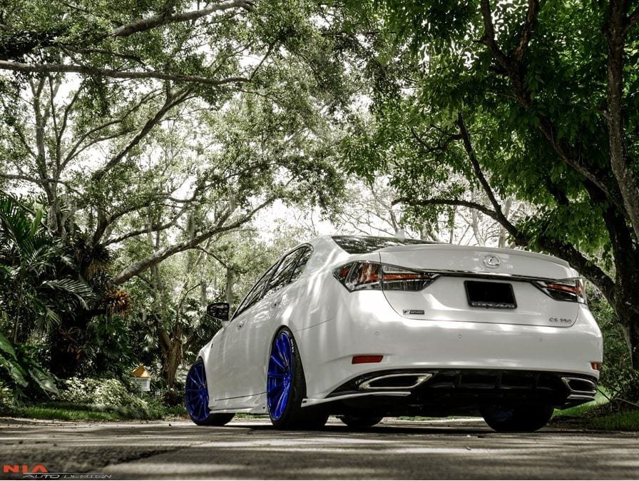 Lexus GS Rear Lip Diffuser Spats (2012-2020) - Image 11