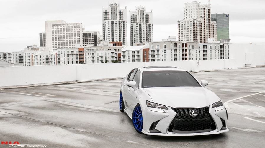 Lexus GS NIA Full Splitter lip body Kit (Front, Sides, Rears) 2016-2020 - Image 15