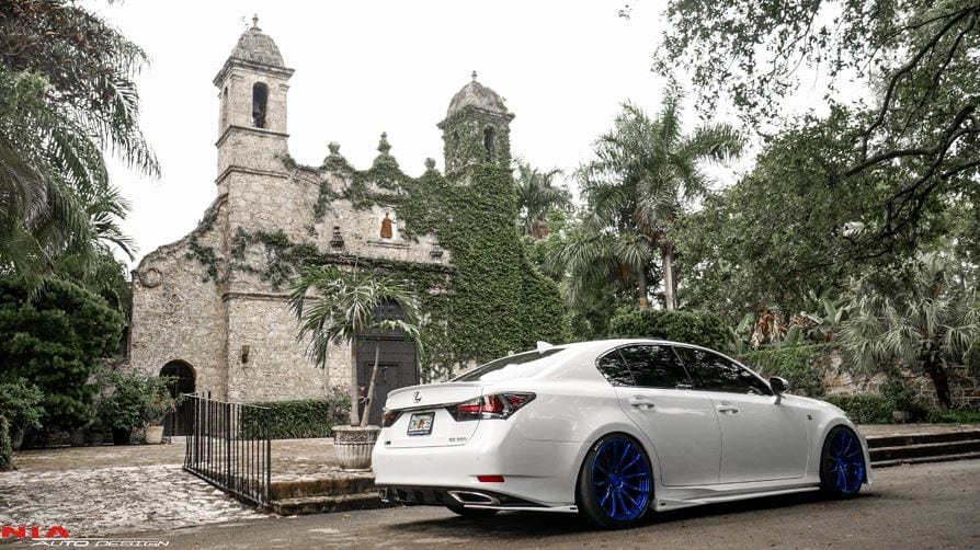 Lexus GS NIA Full Splitter lip body Kit (Front, Sides, Rears) 2016-2020 - Image 12