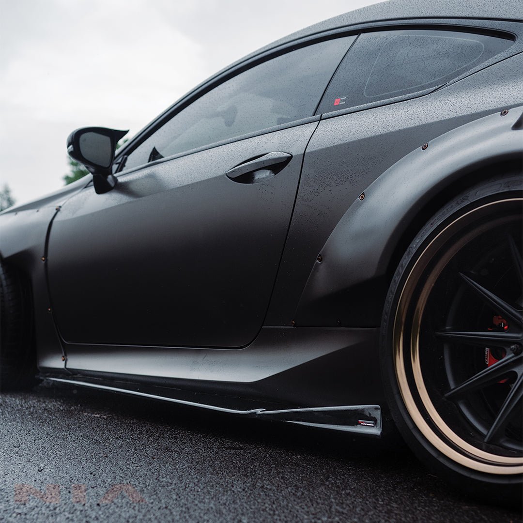 NIA Side Skirt Splitter Lip for: Lexus RC (2015-25) - Image 7