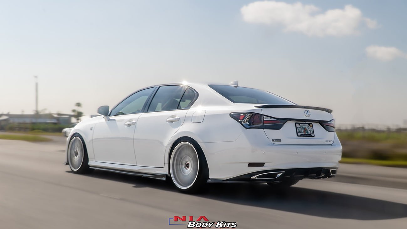 Lexus GS Rear Lip Diffuser Spats (2012-2020) - Image 12