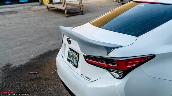 Lexus RC Rear Duck Bill Trunk Wing Spoiler V1 (2015-2025) - Image 5