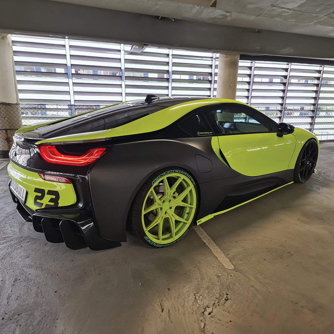 BMW i8 NIA Side Skirt Splitter Extension Blades 2014-2020 - Image 4