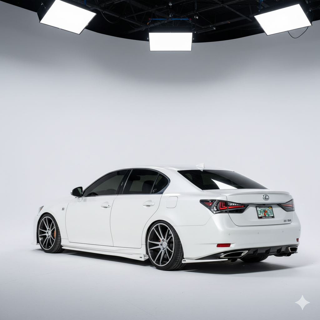 Lexus GS Rear Lip Diffuser Spats (2012-2020)