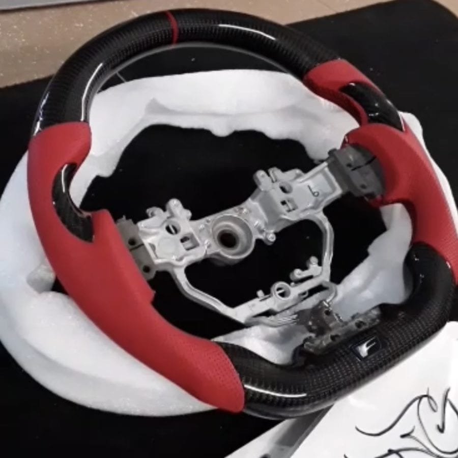 Lexus ES Carbon Fiber Steering Wheel with inserts 2019-2024 - Image 5