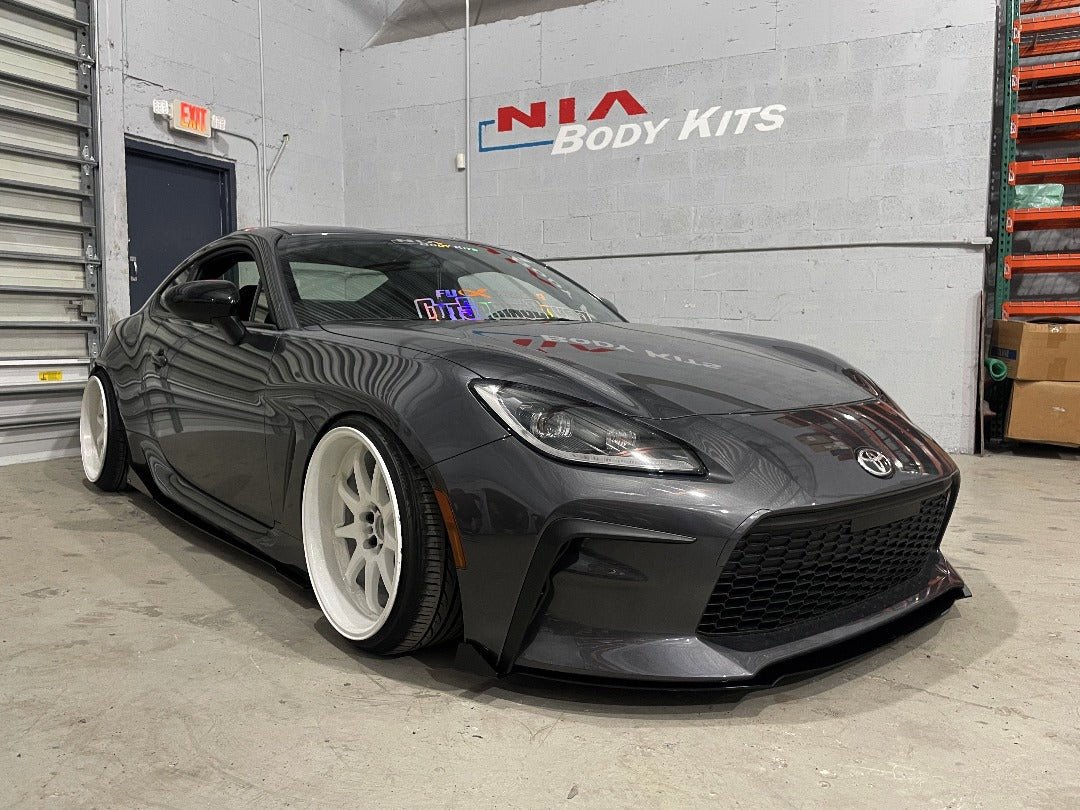Toyota GR86 NIA Side Skirts Sleek Splitter 2022+ - Image 5