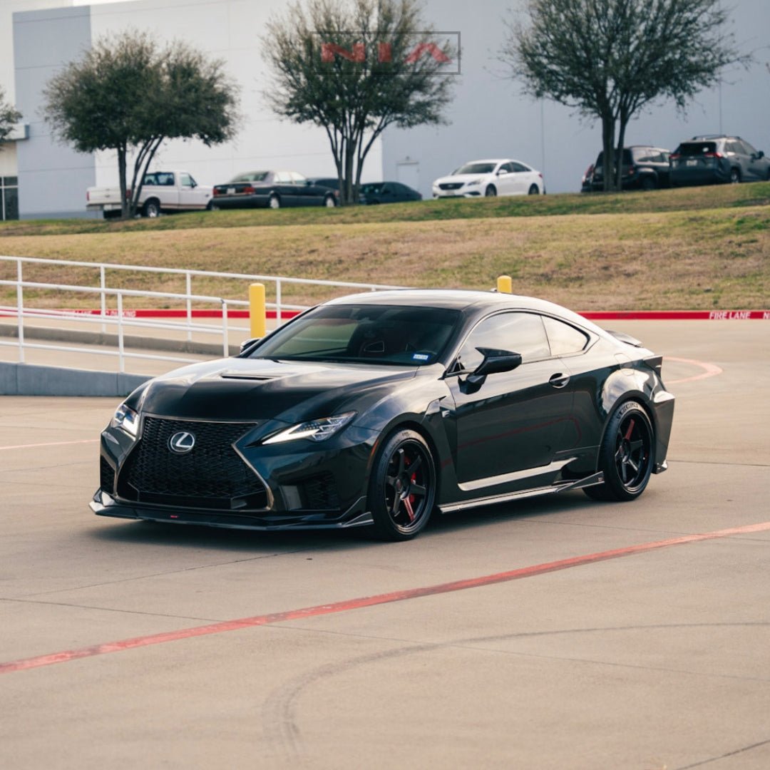 Lexus RC-F NIA Side Skirt Splitter lip body kit (2020-2025) - Image 4