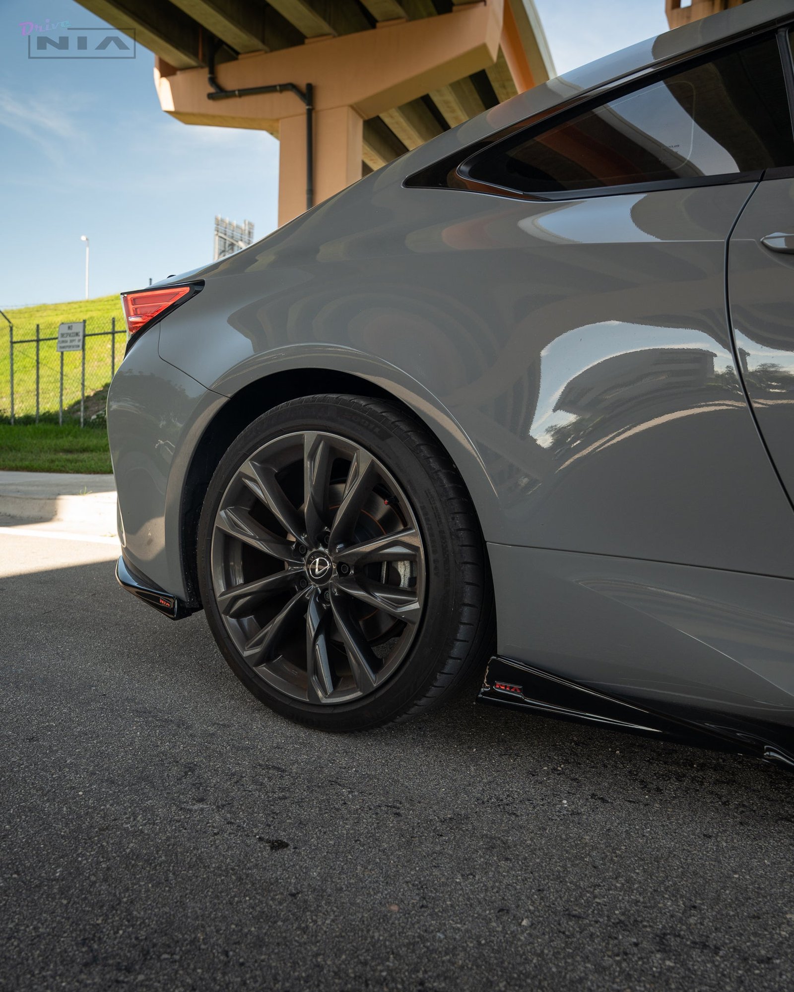 NIA Side Skirt Splitter Lip for: Lexus RC (2015-25) - Image 3