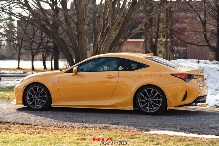 NIA Side Skirt Splitter Lip for: Lexus RC (2015-25) - Image 10