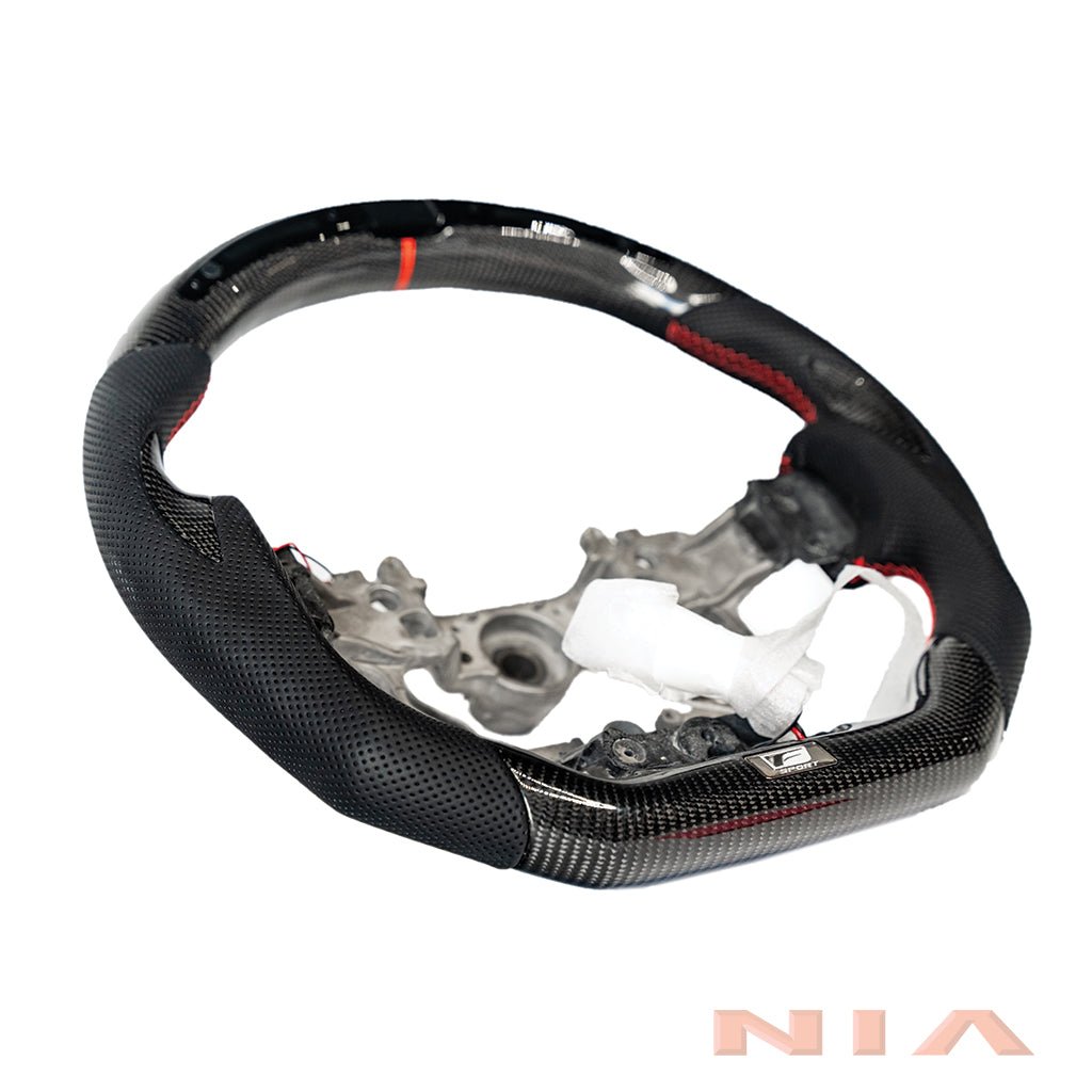 Lexus RC 2019-2024 Carbon Fiber Steering Wheel With Inserts - Image 5