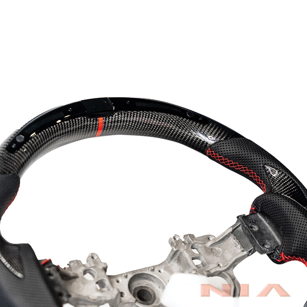 Lexus RC 2019-2024 Carbon Fiber Steering Wheel With Inserts - Image 7