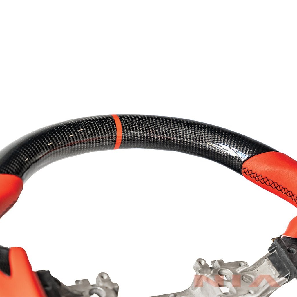 Lexus RC 2019-2024 Carbon Fiber Steering Wheel With Inserts - Image 6