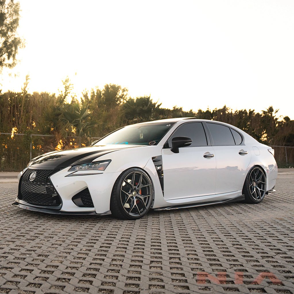 Lexus GS-F NIA Side Skirts splitter lip body kit (2016-20) - Image 5