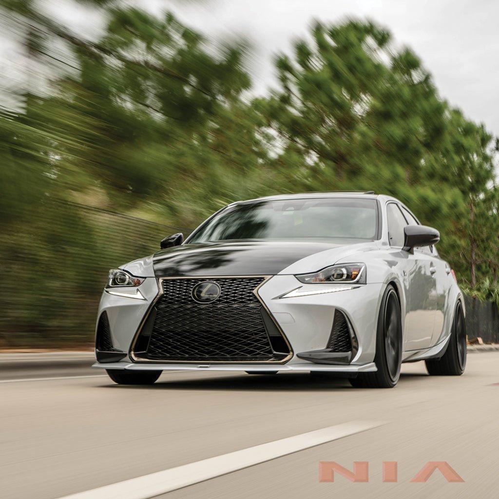Lexus IS300 IS350 IS200T Front NIA Splitter Lip Body Kit 2017-2020 - Image 4