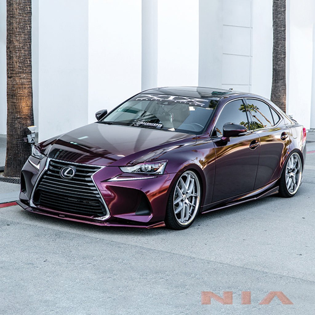 Lexus IS300 IS350 IS200T Front NIA Splitter Lip Body Kit 2017-2020 - Image 5
