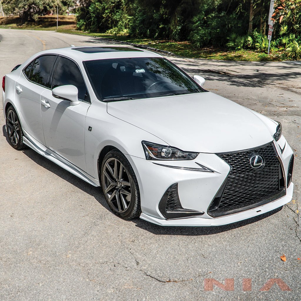 Lexus IS300 IS350 IS200T Front NIA Splitter Lip Body Kit 2017-2020 - Image 6