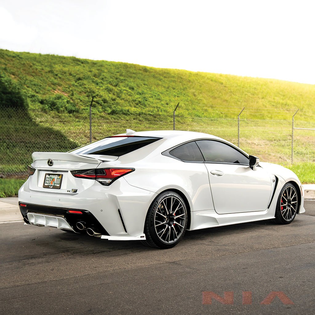 Lexus RC-F NIA Rear Bumper Lip Spats 2020-2025 - Image 5