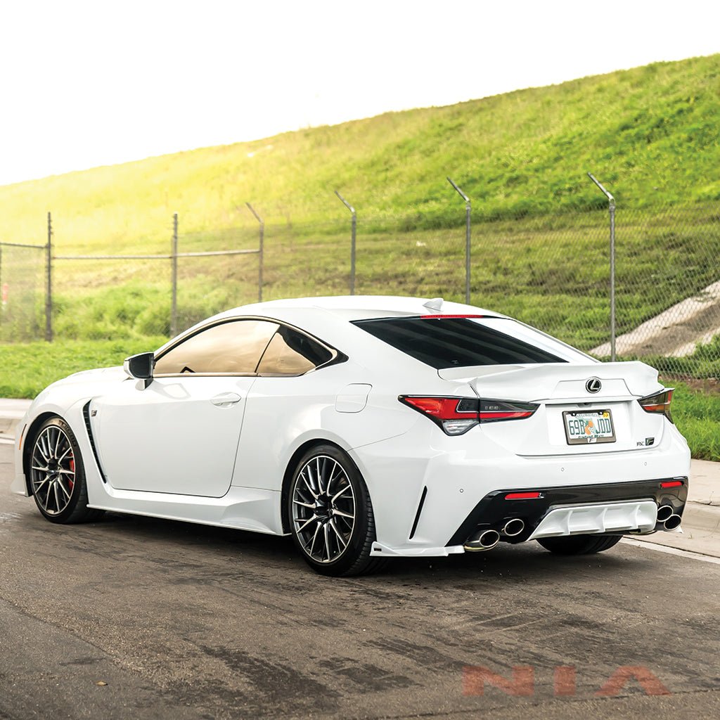 Lexus RC-F NIA Rear Bumper Lip Spats 2020-2025 - Image 4