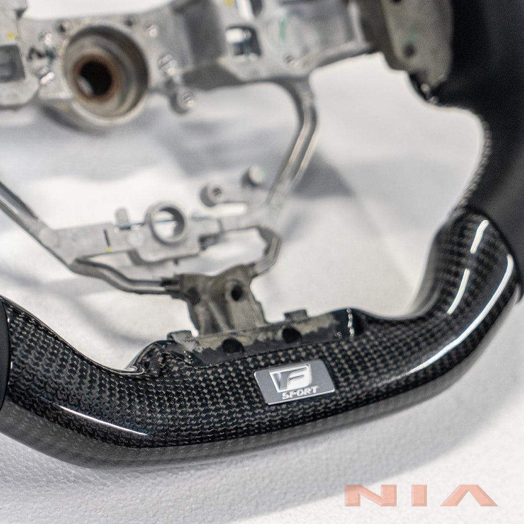 Lexus RC-F 2020-2024 Carbon Fiber Steering Wheel - Image 7