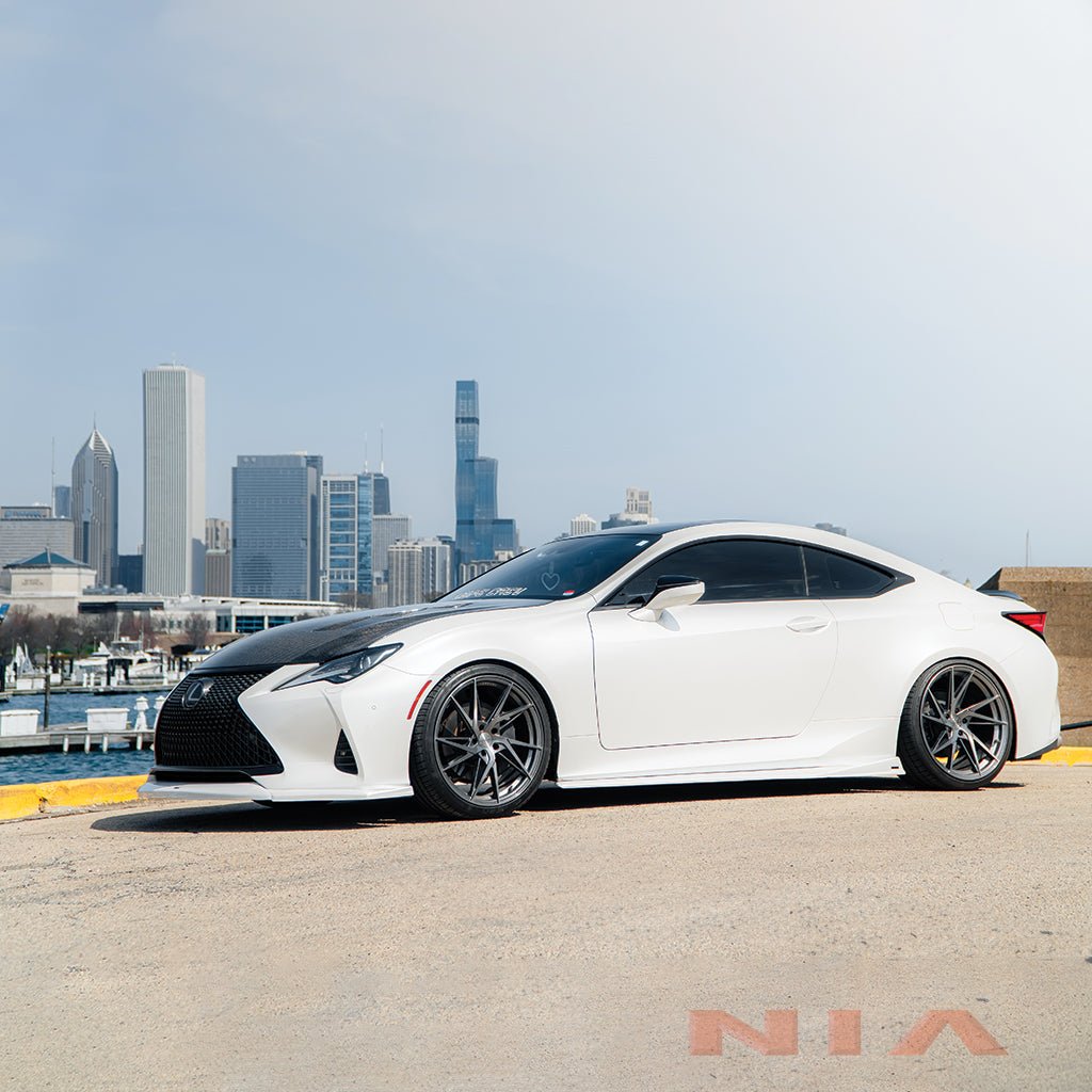 NIA Side Skirt Splitter Lip for: Lexus RC (2015-25) - Image 11
