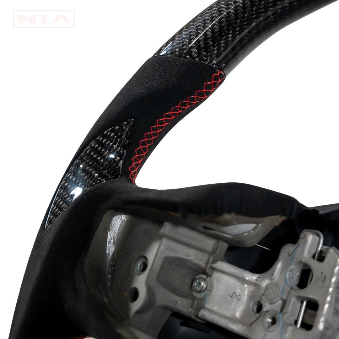 Lexus ES Carbon Fiber Steering Wheel with inserts 2019-2024 - Image 3