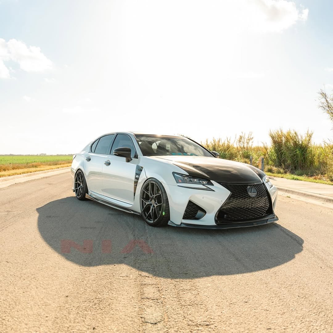 Lexus GS-F Front NIA Splitter lip body Kit (2016-20) - Image 6