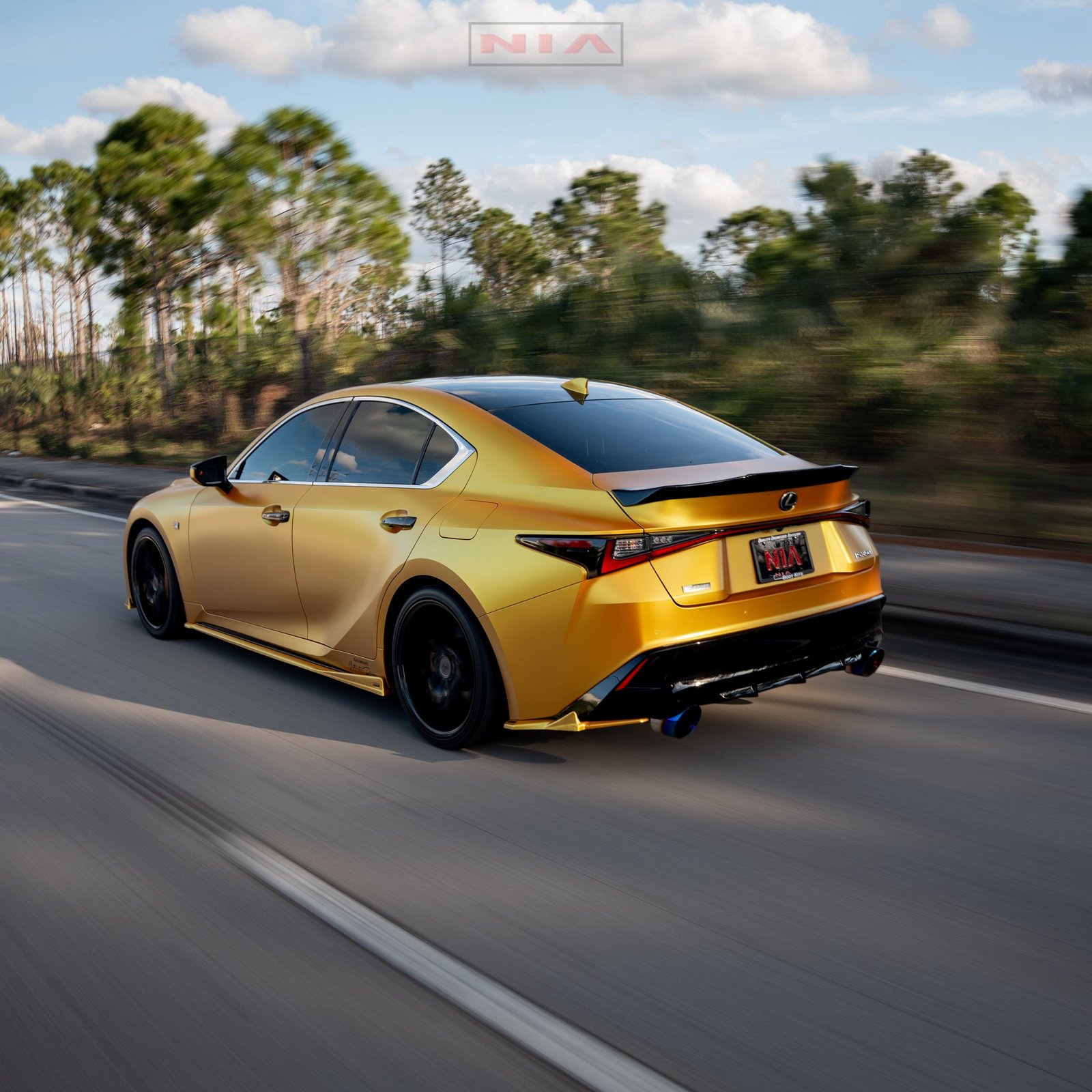 Lexus IS V.1 Rear Trunk Duck Tail Lid Spoiler Wing 2021-2025 - Image 3