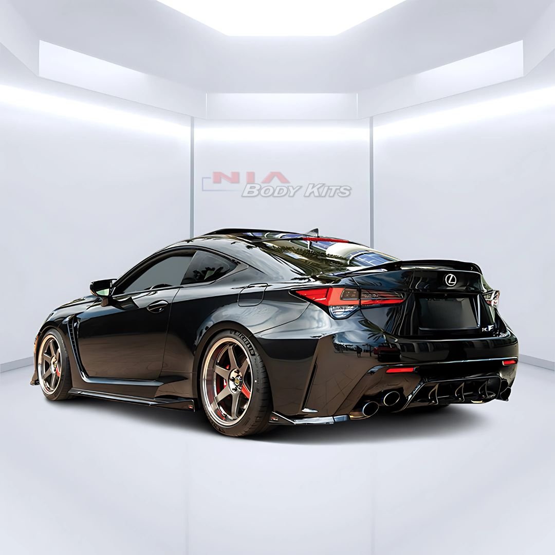 Lexus RC-F NIA Rear Bumper Lip Spats 2020-2025