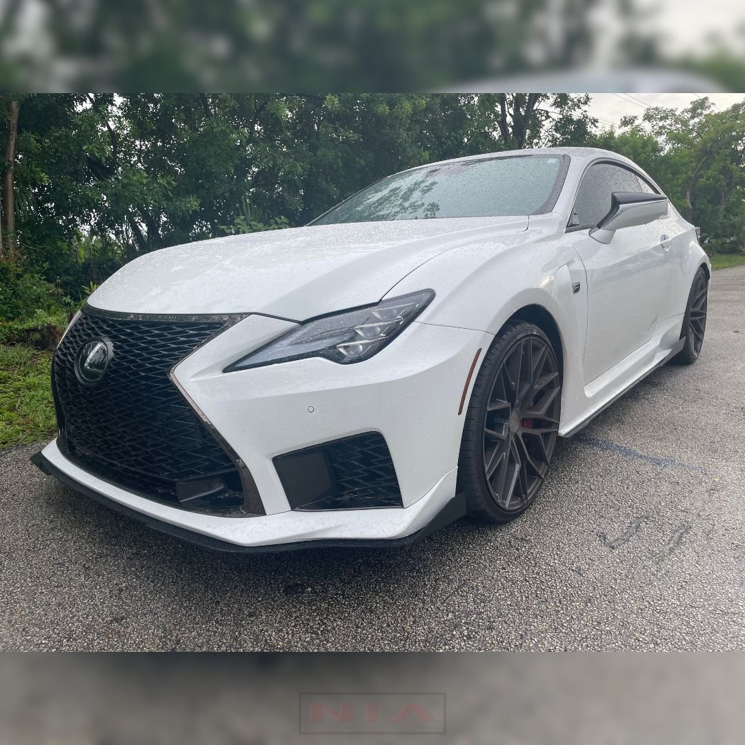 Lexus RC-F NIA Front Sleek Splitter 2020-2024 - Image 3