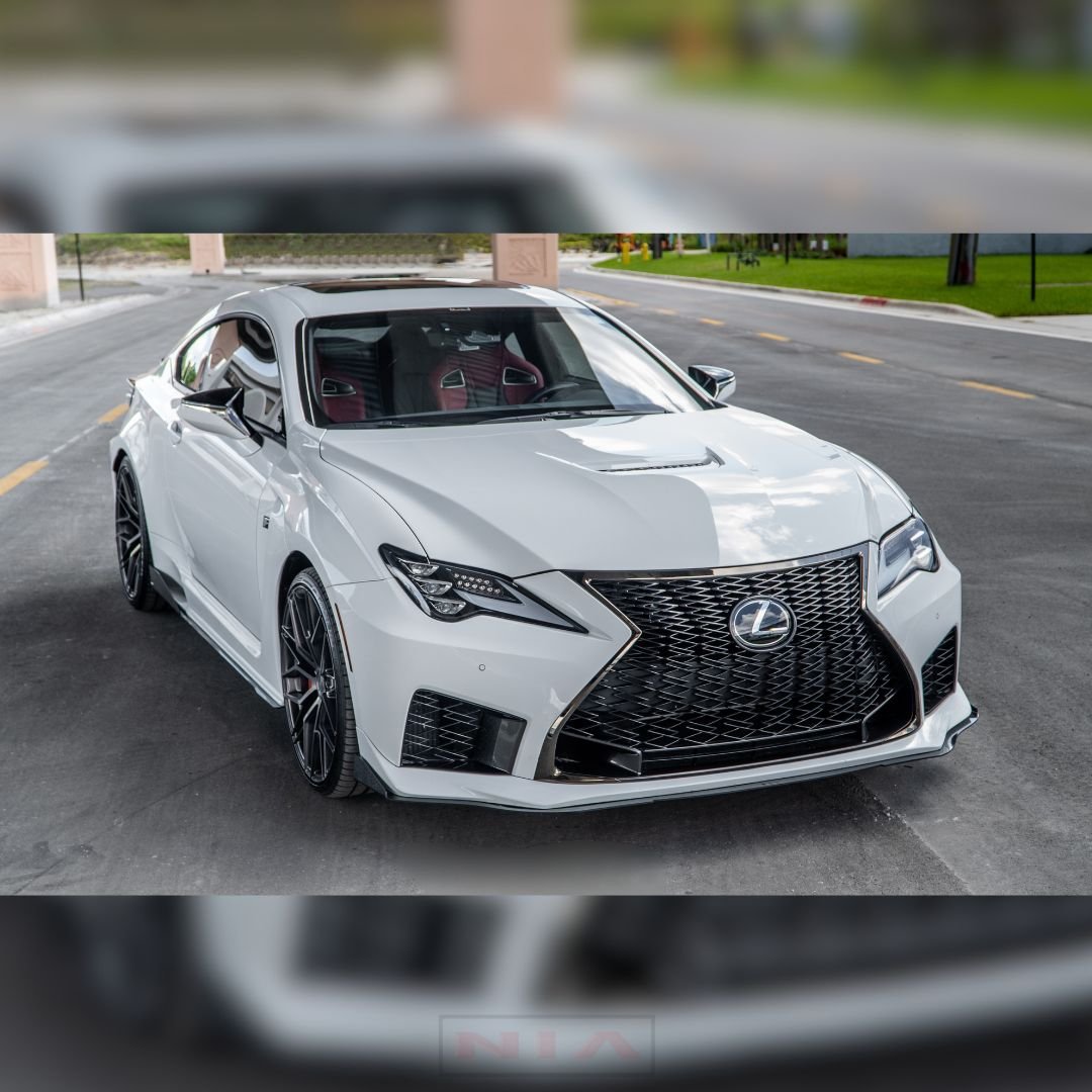 Lexus RC-F NIA Front Sleek Splitter 2020-2024 - Image 4
