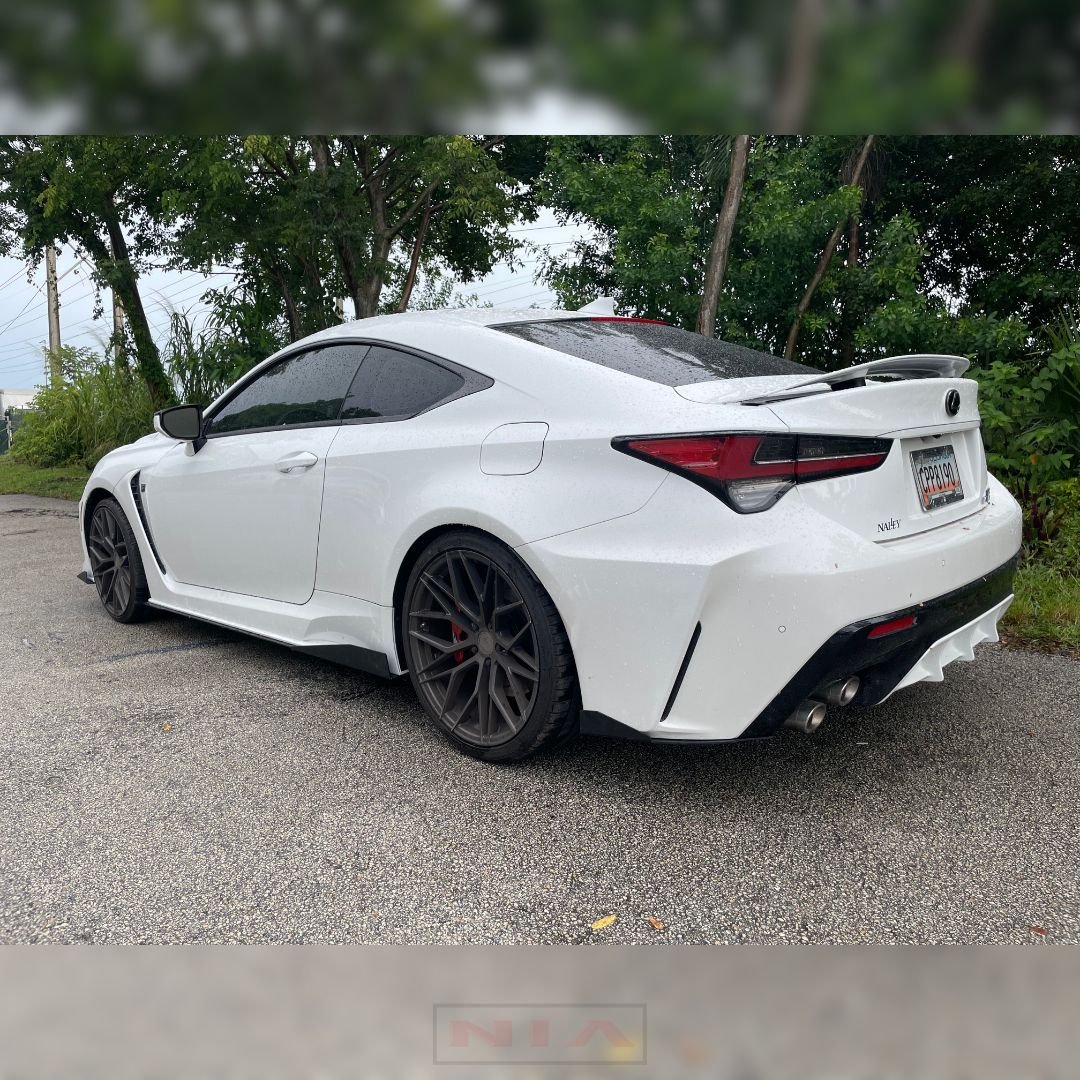 Lexus RC-F NIA Side Skirts Sleek Splitter 2020-2024 - Image 4