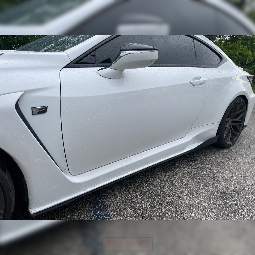 Lexus RC-F NIA Side Skirts Sleek Splitter 2020-2024 - Image 3