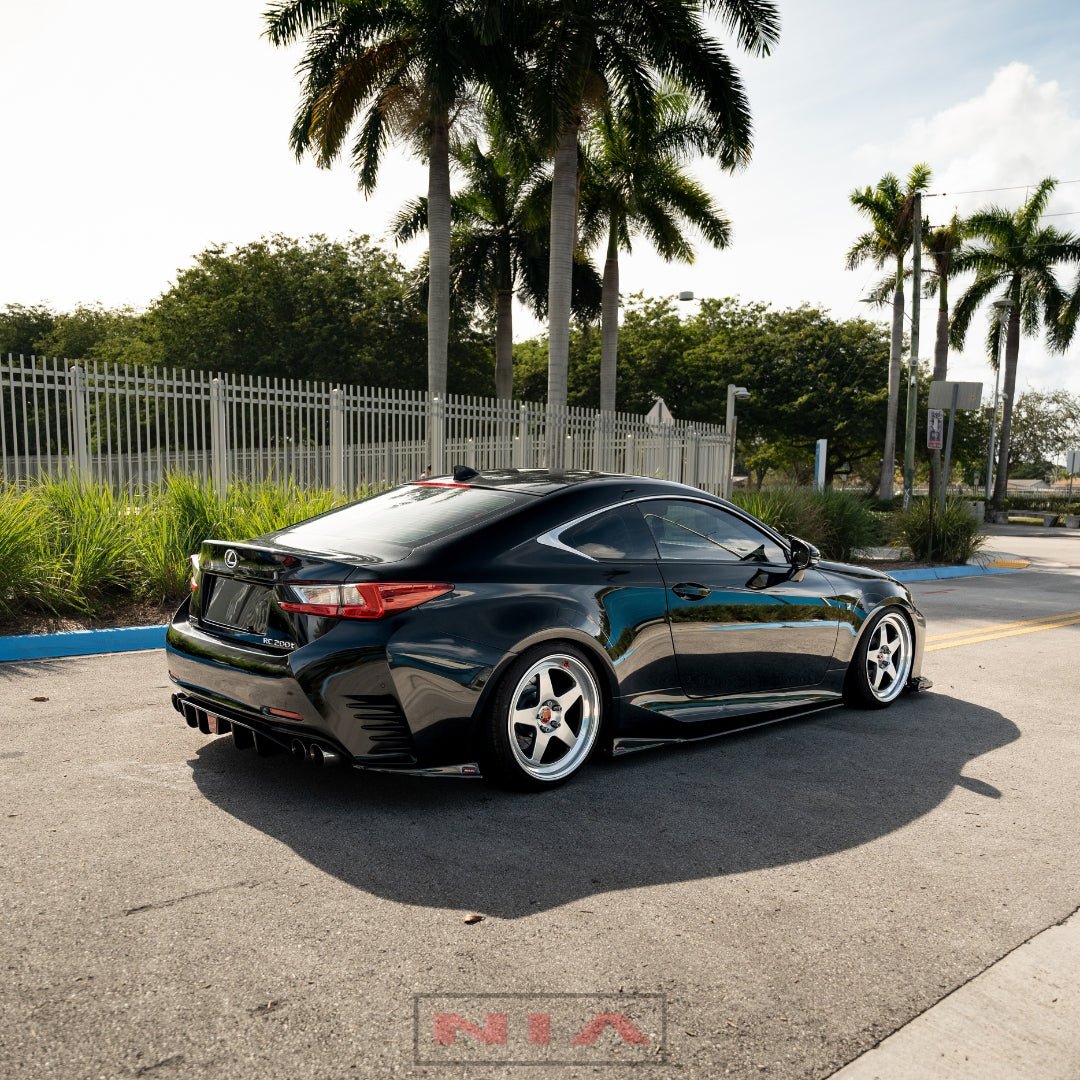 NIA Side Skirt Splitter Lip for: Lexus RC (2015-25) - Image 4