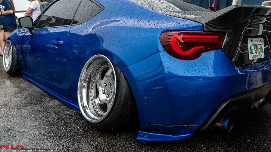 Scion FRS / Subaru BR-Z NIA Rear Lip Spats 2013-16 - Image 4