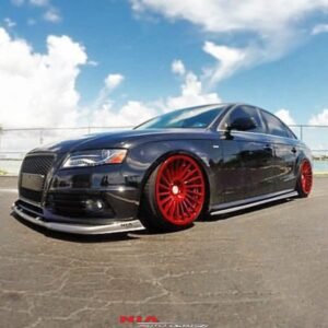 Audi A4 Full Lip Splitter Body Kit (Front, Sides, Rears) 2009-12