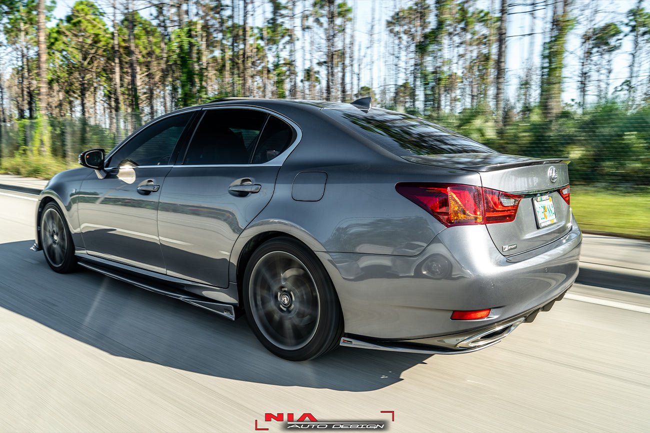 Lexus GS Rear Lip Diffuser Spats (2012-2020) - Image 6