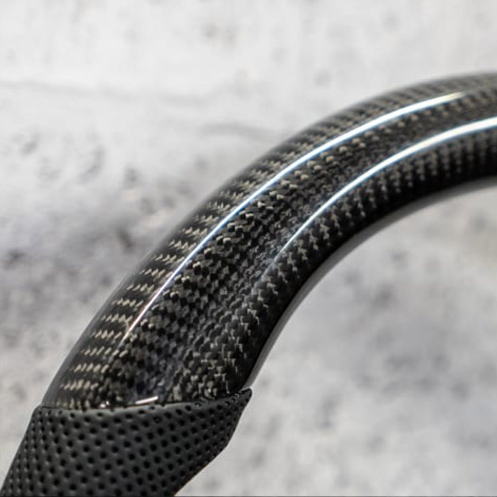 Lexus IS 2006-2013 F-Sport Carbon Fiber Steering Wheel - Image 4