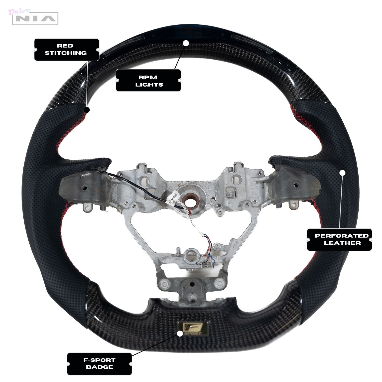 Lexus ES Carbon Fiber Steering Wheel 2019-2024 - Clearance