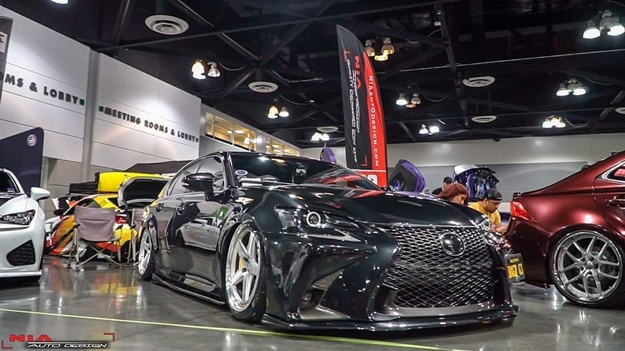 Lexus GS NIA Full Splitter lip body Kit (Front, Sides, Rears) 2016-2020 - Image 18