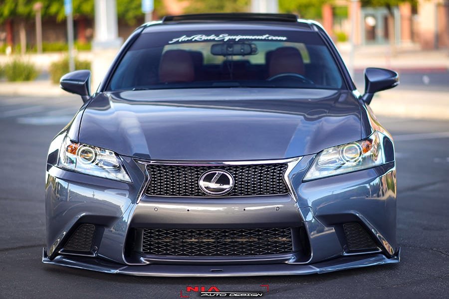Lexus GS F-Sport NIA Full Splitter Lip Body Kit 2012-2015 (5pcs) - Image 10