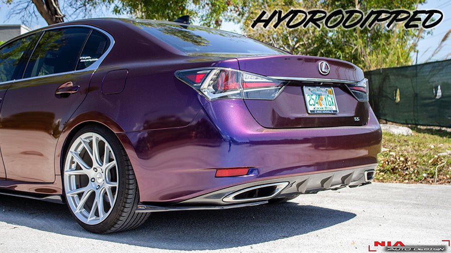 Lexus GS Rear Lip Diffuser Spats (2012-2020) - Image 16