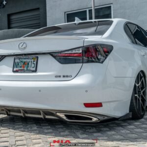 Lexus GS NIA Sleek Rear Lip Splitter Spats 2013-20