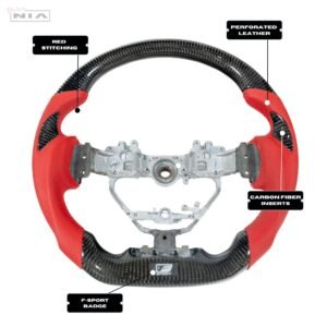 Lexus IS 2014-2016 Carbon Fiber Steering Wheel With Inserts - Clearance #3