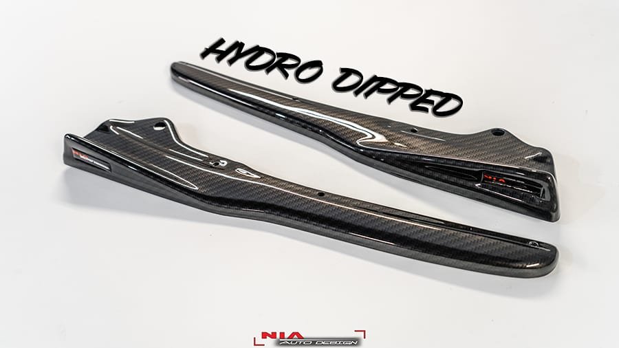 Lexus IS300 IS350 IS200t F-SPORT Full Splitter Lip Body Kit + Diffuser Bumper Extension (Front, Sides, Rears, Diffuser) 2017-2020 - Image 7