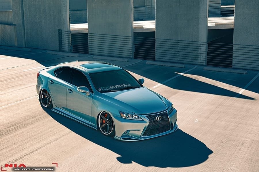 Lexus IS NIA Side Skirts Splitter Lip 2006-13 - Image 4