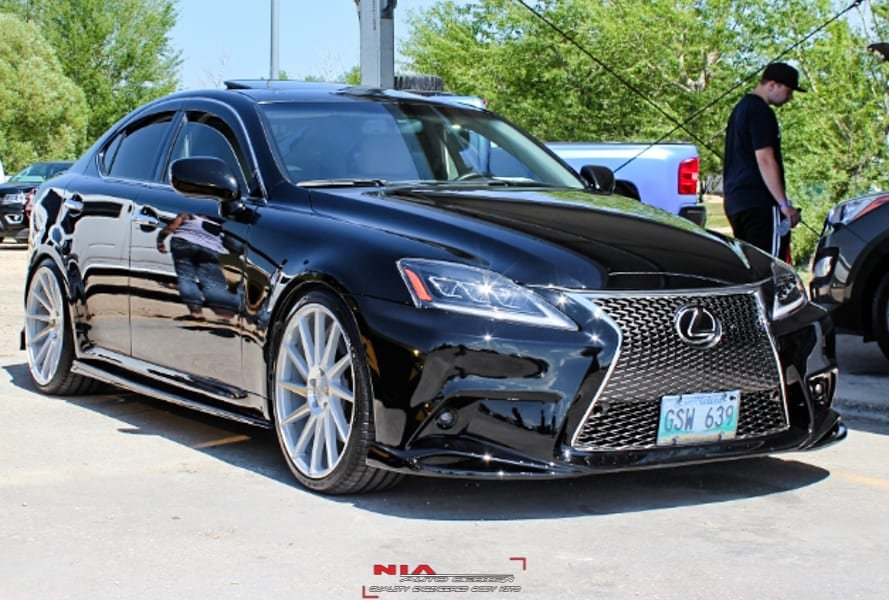 Lexus IS NIA Side Skirts Splitter Lip 2006-13 - Image 3