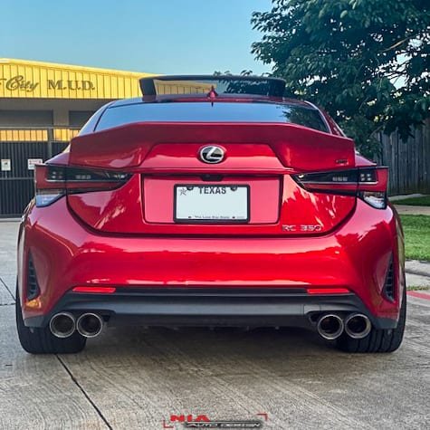 Lexus RC Rear Duck Bill Trunk Wing Spoiler V1 (2015-2025) - Image 9