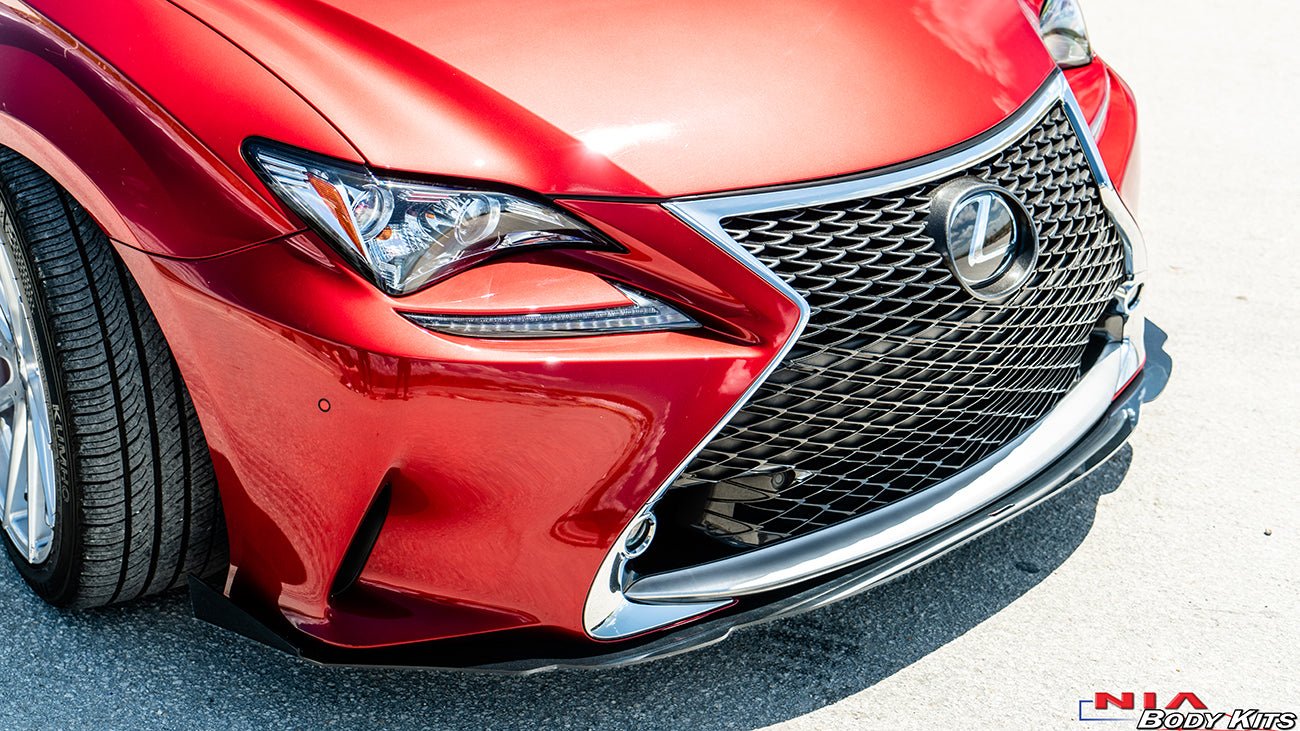Lexus RC NIA Front Sleek Splitter 2015-2018 - Image 3