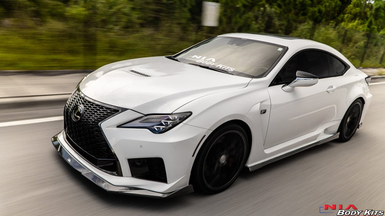 Lexus RC-F NIA Side Skirt Splitter lip body kit (2020-2025) - Image 7